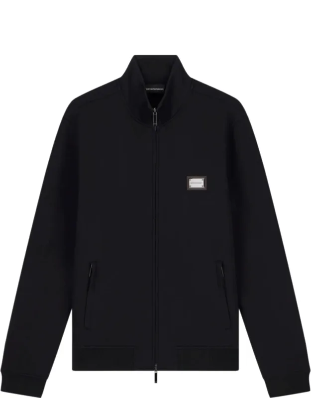 Minimalist Ribbed Full-zip Sweatshirts