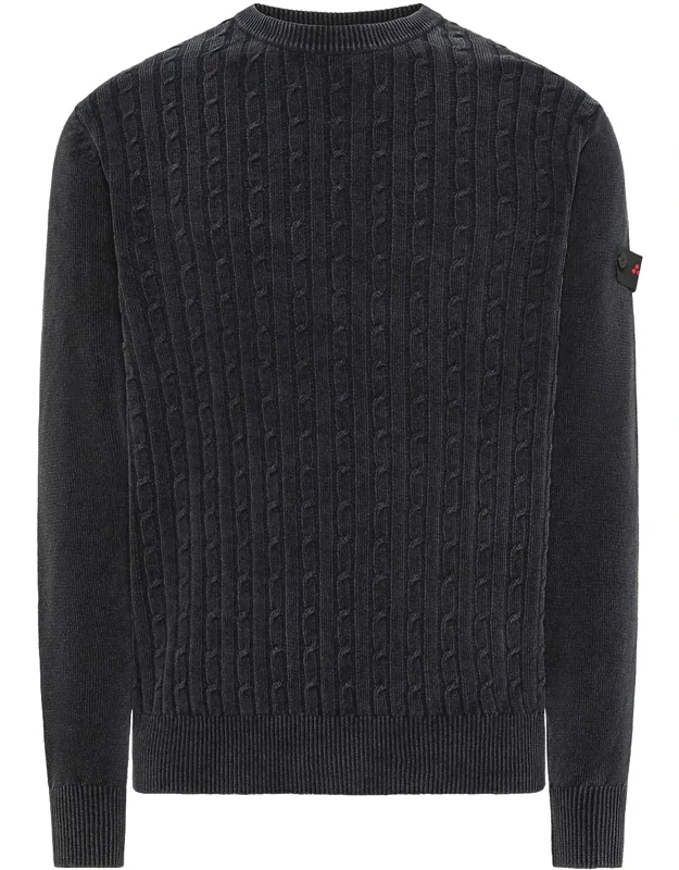 Cable Knit Chenille Sweater