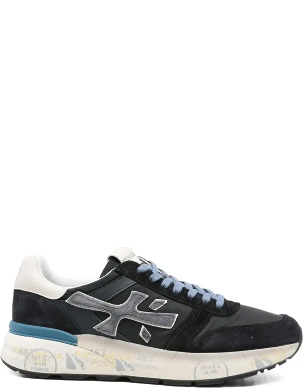 Mick Leather Logo Sneakers