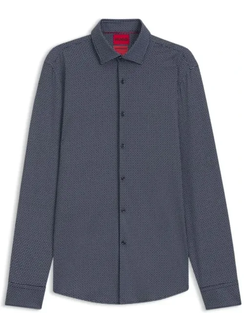 Printed Slim-fit Shirt