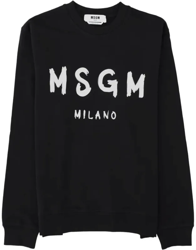 Graphic Logo Cotton Sweatshirt