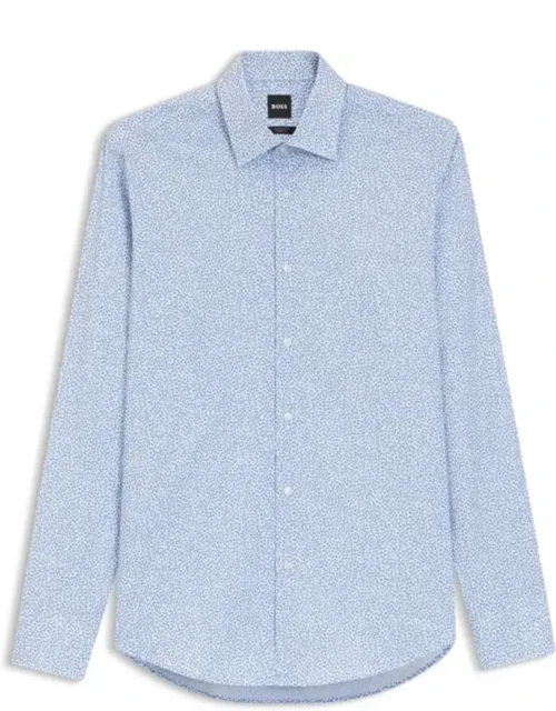 Printed Stretch Cotton Shirt