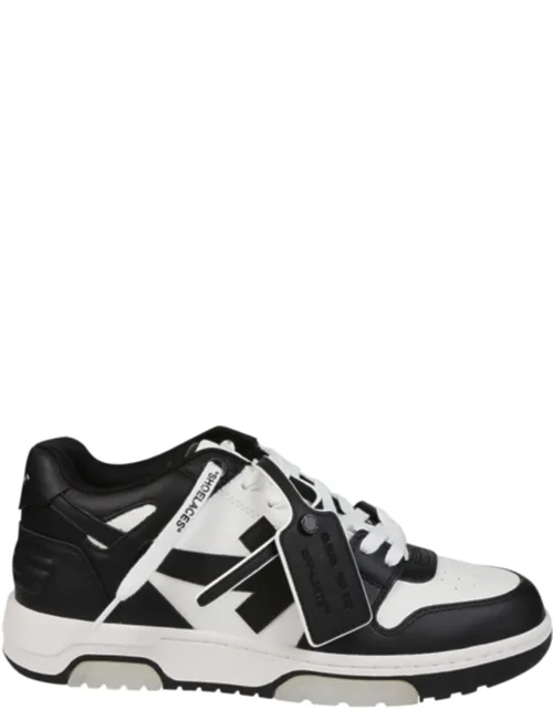 Out Of Office Sneakers With Perforated Toe Box And Bold Overlays