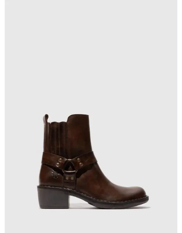 Zip Up Ankle Boots