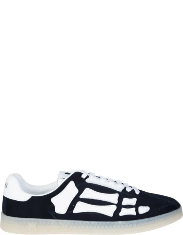 Pacific Bones Low-top Translucent Sole Sneakers