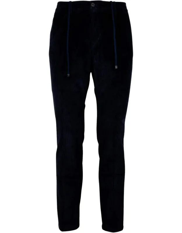 Corduroy Drawstring Trousers
