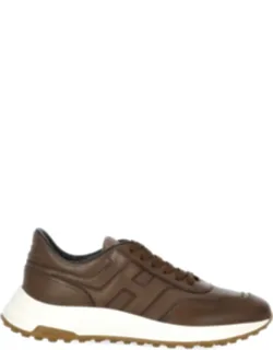 Leather Low-top Sneakers