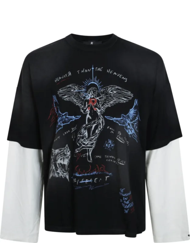 Heavier Than The Heavens Graphic Long-sleeve T-shirt