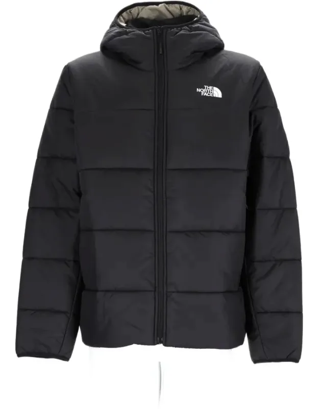 Hooded Horizontal Quilted Puffer Jacket