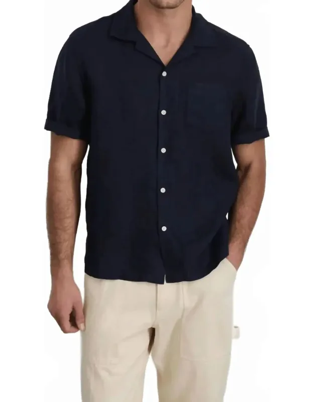 Linen Camp Shirt