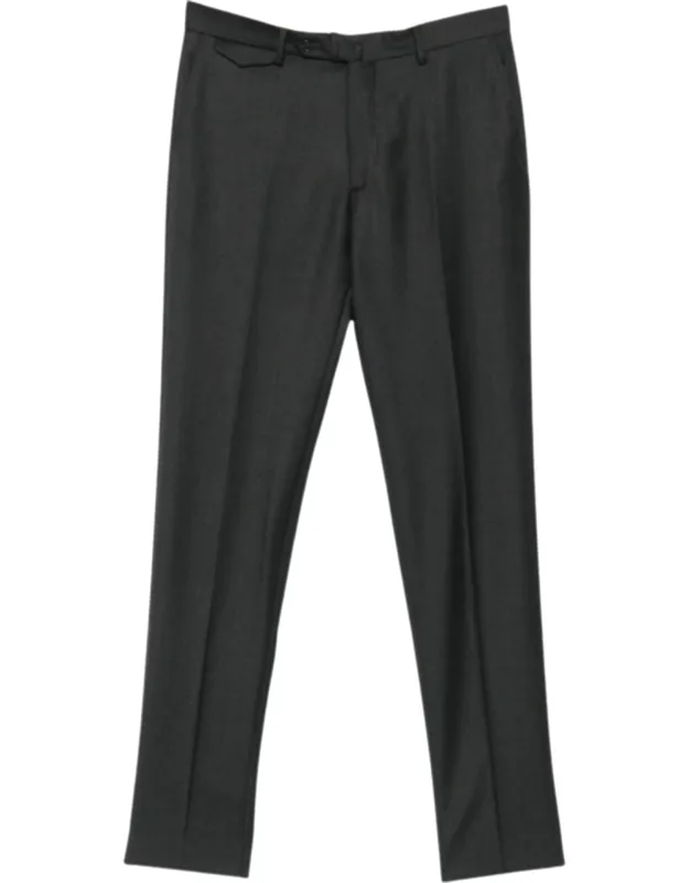 Pocket Belt-loop Wool Formal Pants