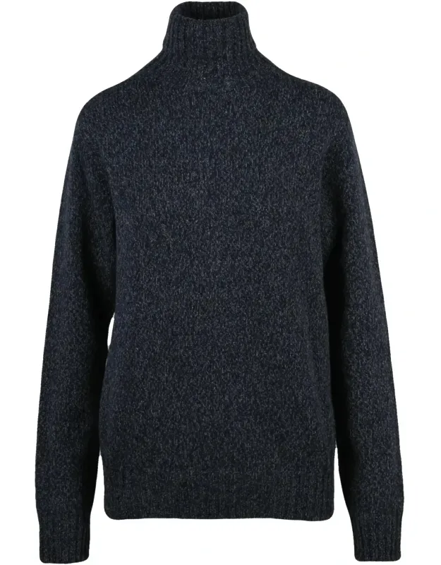High Neck Wool Sweater