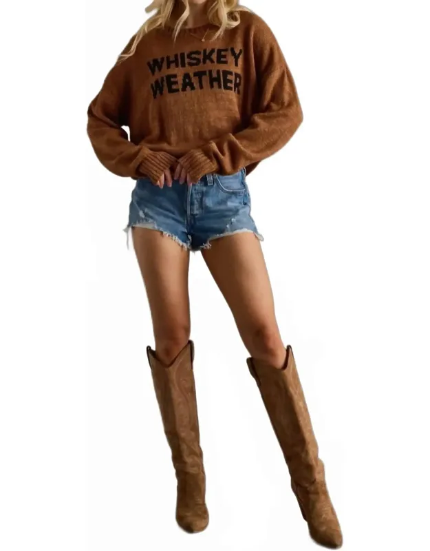 Lightweight Whiskey Weather Sweater