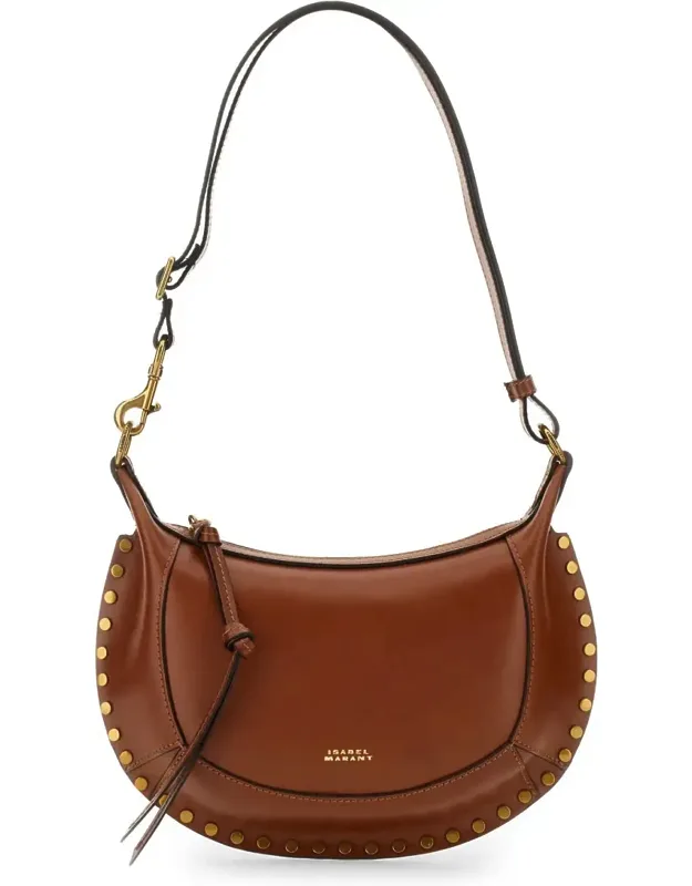 Crescent-shaped Shoulder Bag