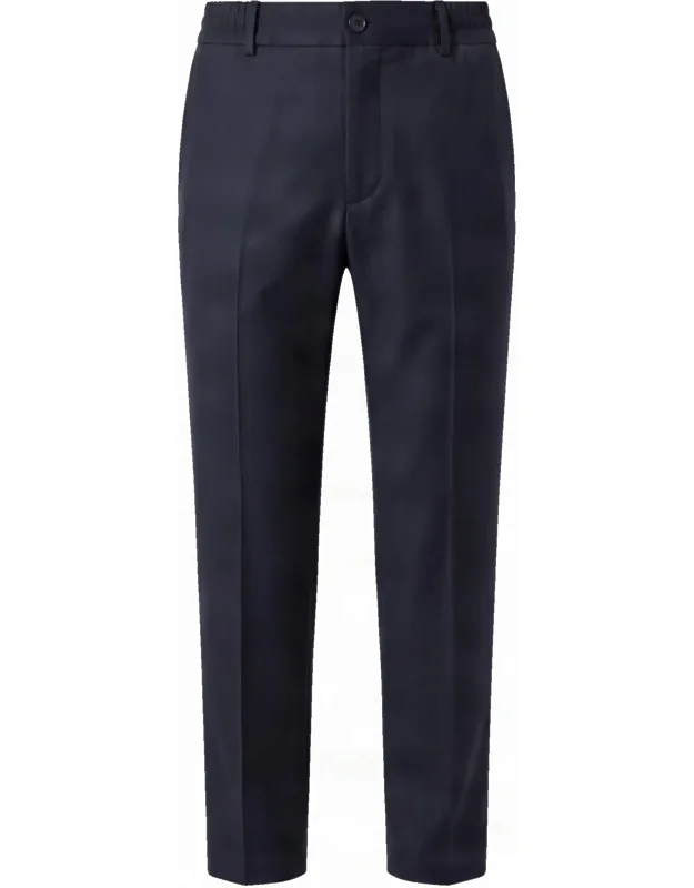 Tapered Leg Formal Trousers