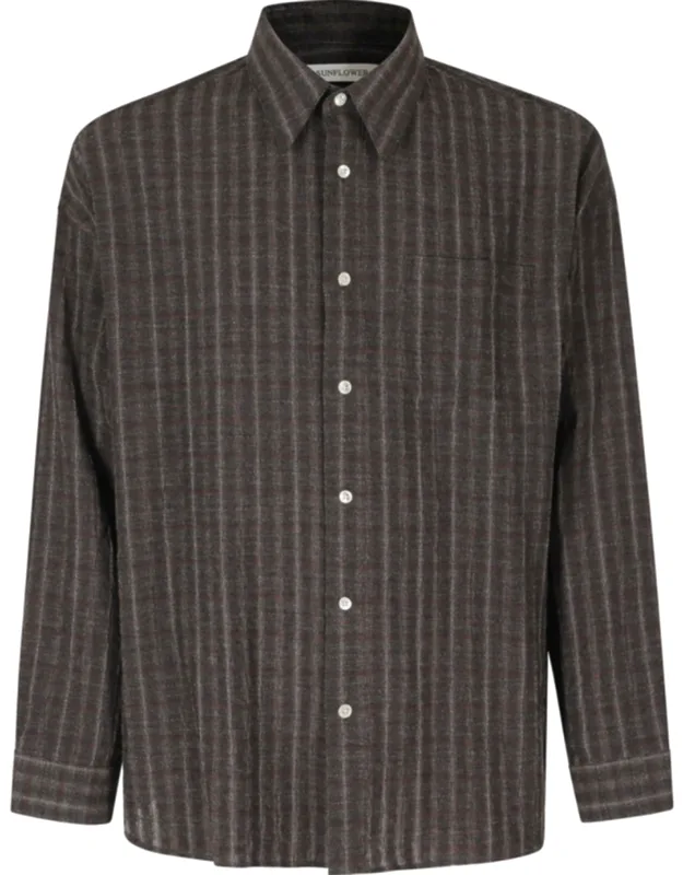 Stable Classic Collar Viscose-blend Shirt