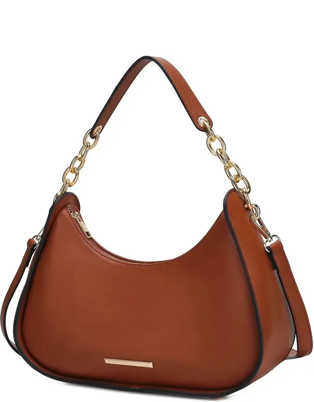 Lottie Vegan Leather Shoulder Bag