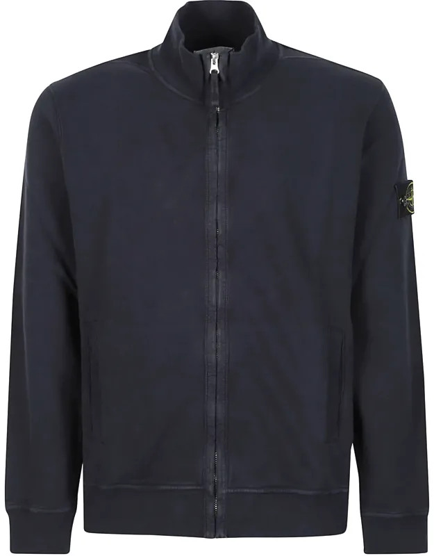 Full-zip High Collar Sweatshirt