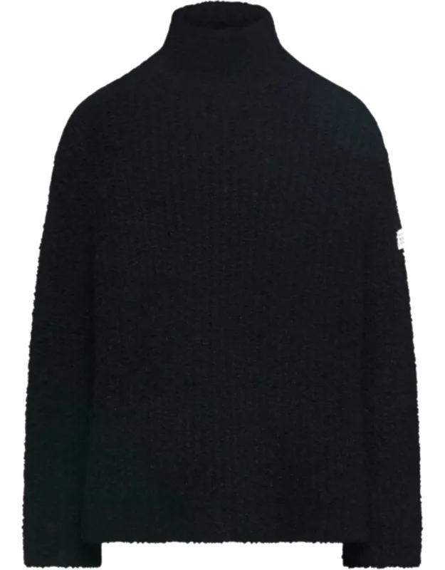 Textured-knit Turtleneck Sweater