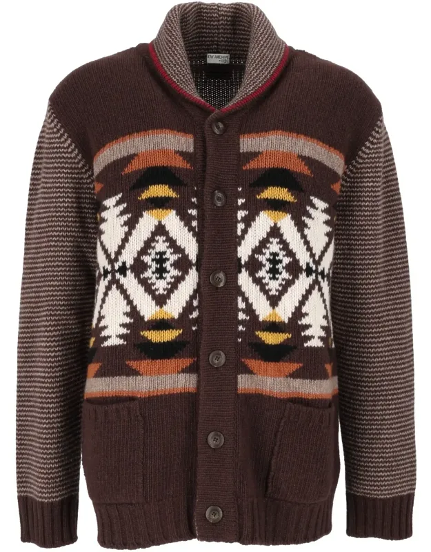 Jacquard Cardigan