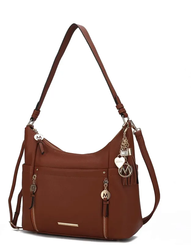 Ruby Vegan Leather Shoulder Bag