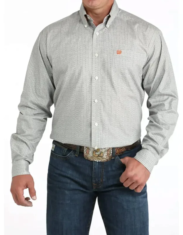 Print Button Down Shirt