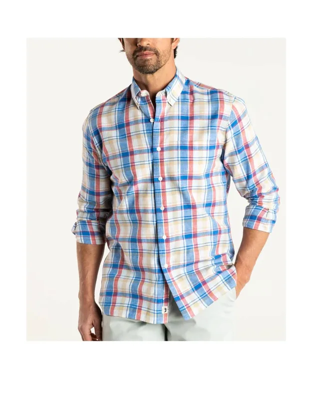 Plaid Oxford Sport Shirt