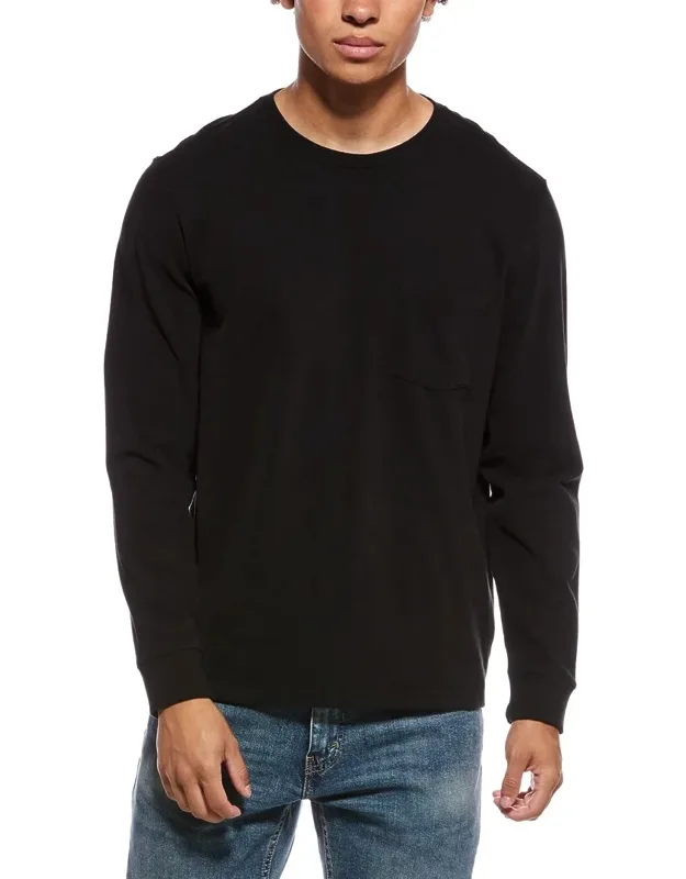 Sueded Jersey Pocket T-shirt