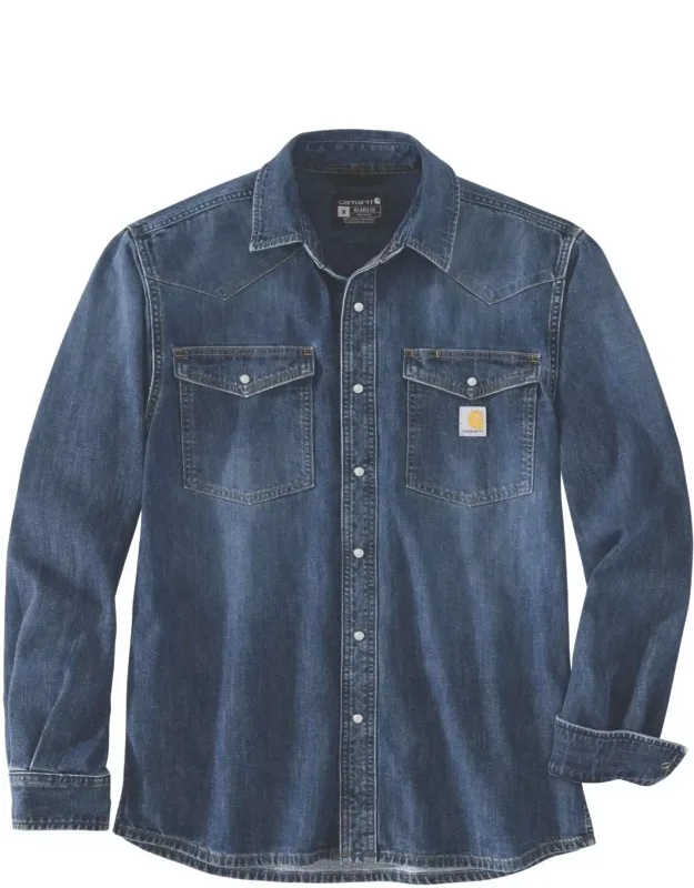 Montana Shirt Long Sleeve Snap Front Relaxed Fit