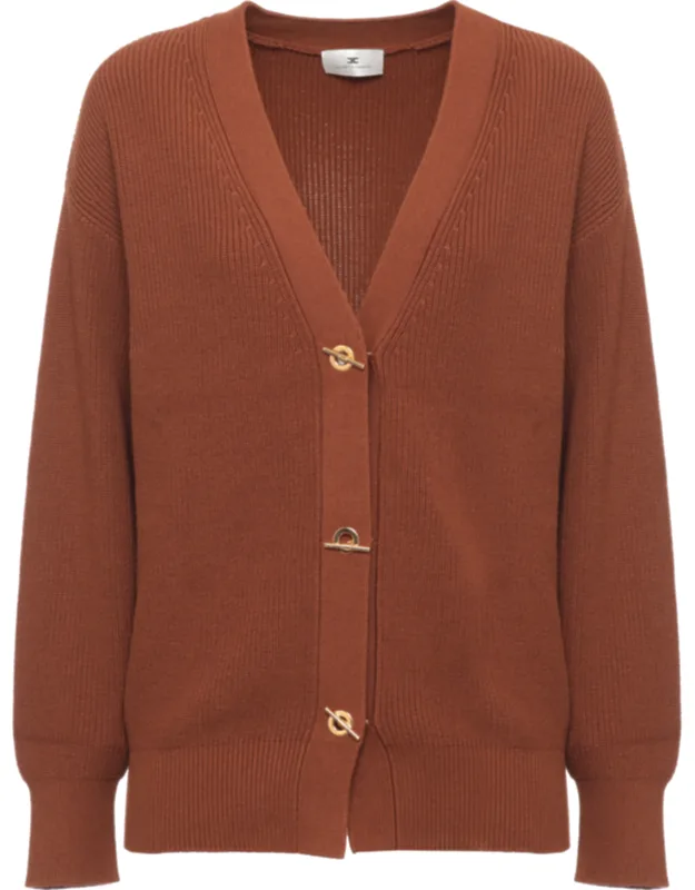 V-neck Ribbed Sweater