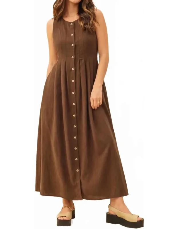 Linen Maxi Dress