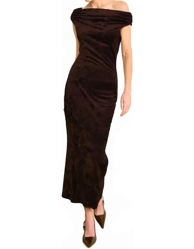 Velvet Maxi Dress