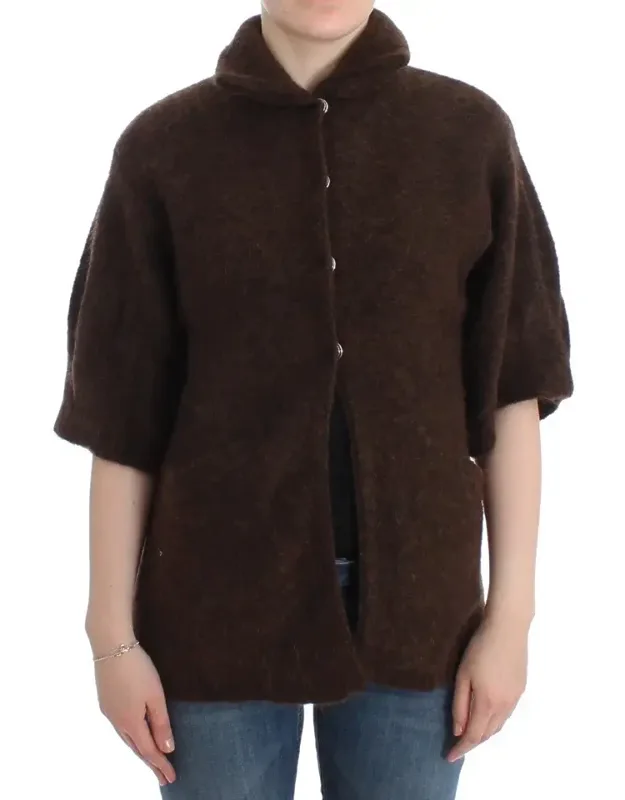 Mohair Knitted Cardigan