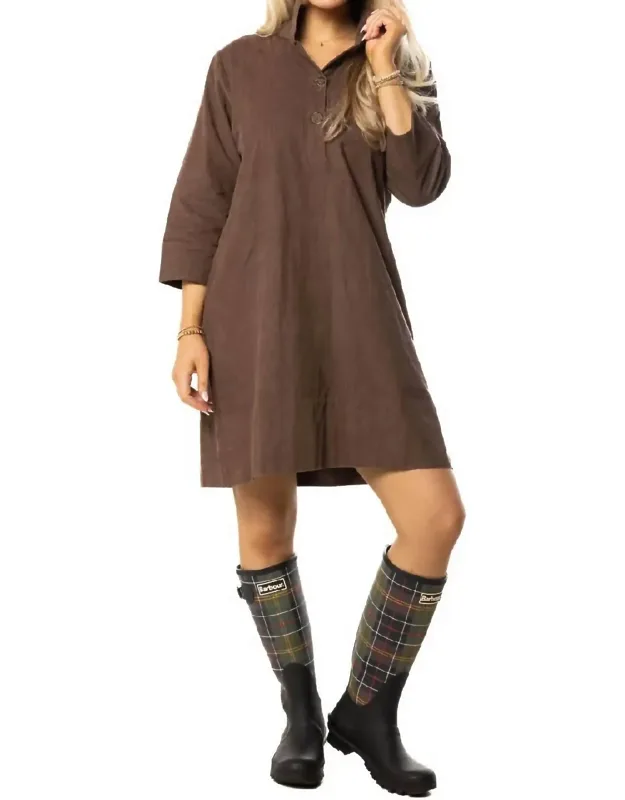 Corduroy Dress