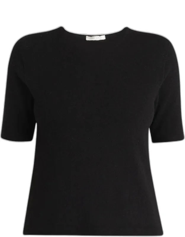 Ipar Short Sleeve Cashmere Top