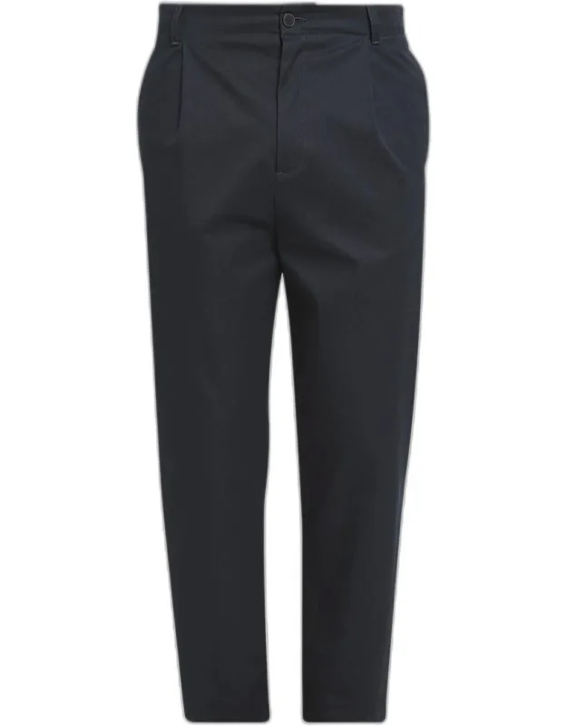 Pleated Twill Trousers