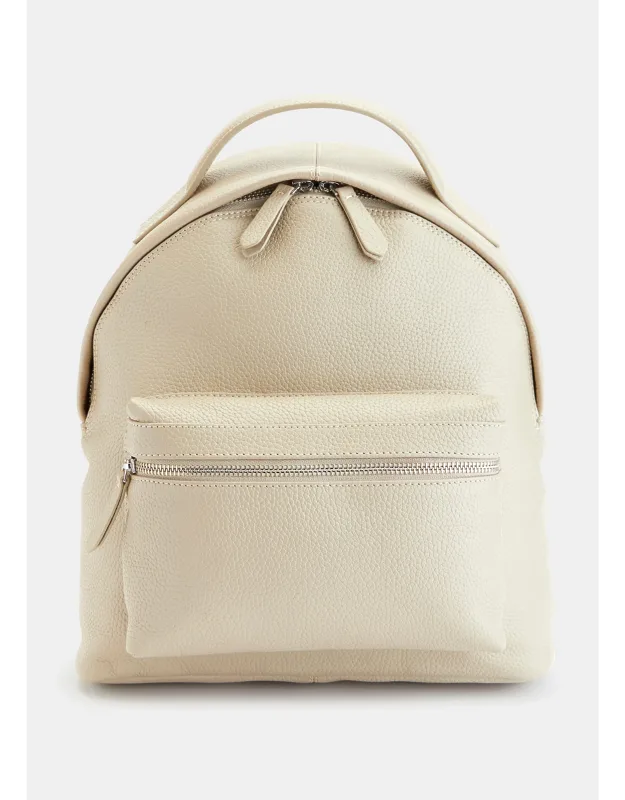 Personalized Leather Travel Backpack