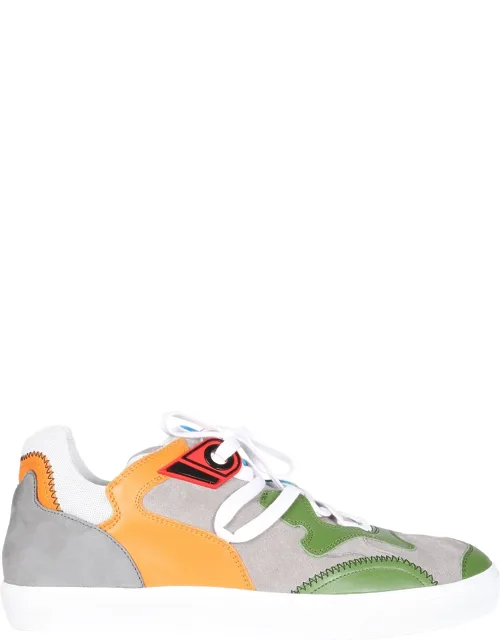 Gymnic Sneakers With Rubber Sole And Flat Laces