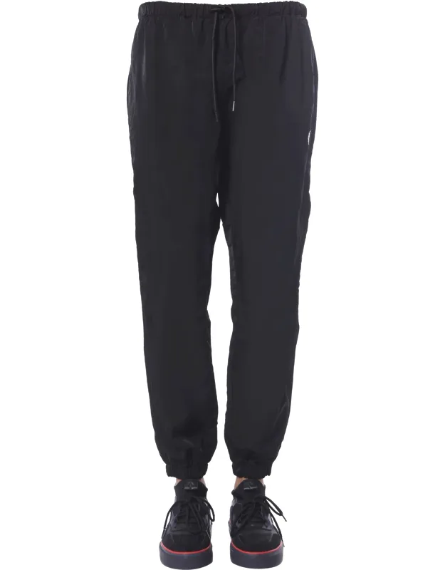 Jogging Pants With Elasticated Waistband And Relaxed Fit