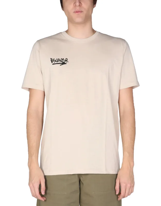 T-shirt With Logo Print
