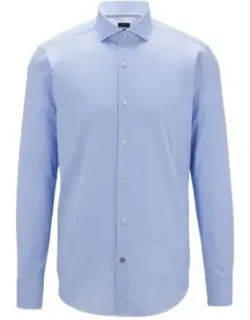 Regular-fit Stretch-cotton Twill Shirt
