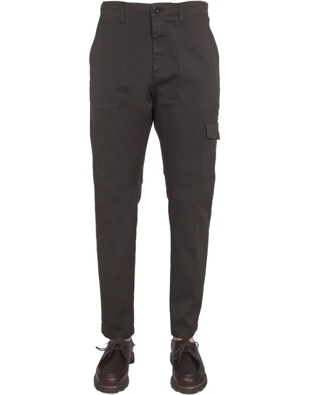 Pants Out Button Closure 98% Cotton