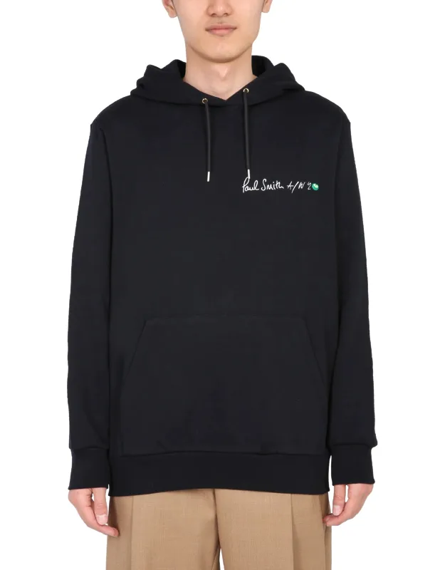 Hoodie With Coulisse And Kangaroo Pocket