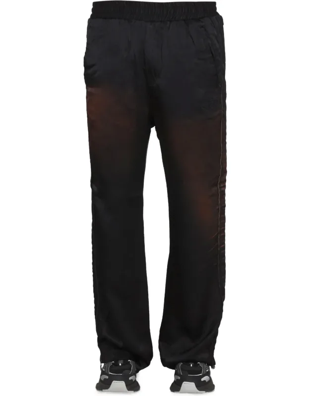 Pants With Elastic Waistband And Two Side Pockets