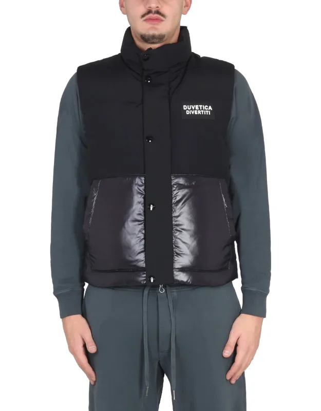 Ughetti Jacket With Hood And Front Zipper Closure