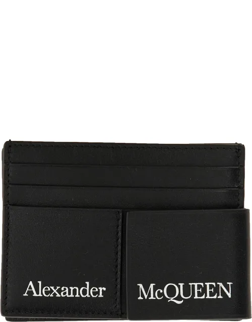 Card Holder With Four Card Slots And Calfskin Leather