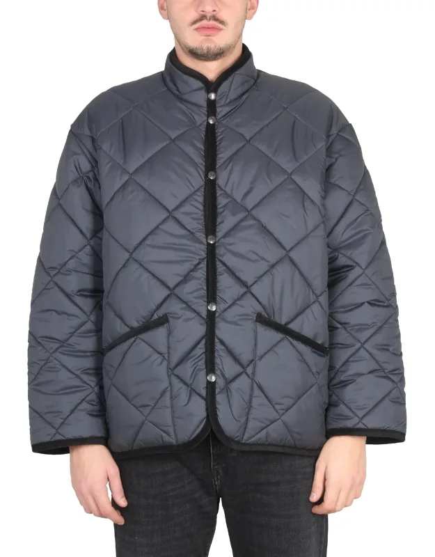 _lavenham "mickfield" Jacket Mandarin Collar Front Snap Button Closure Two Patch Pockets Regular Fit_