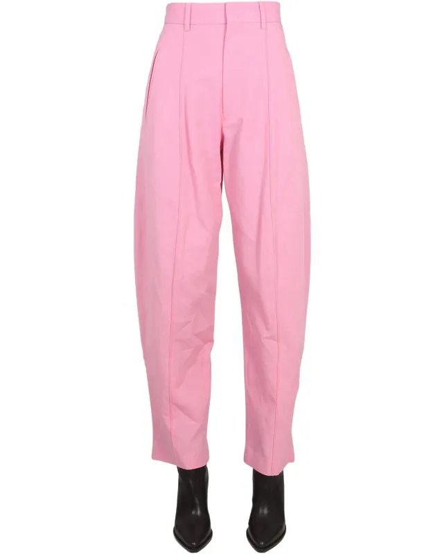 Sopiavea Pants With Button Closure And Pockets