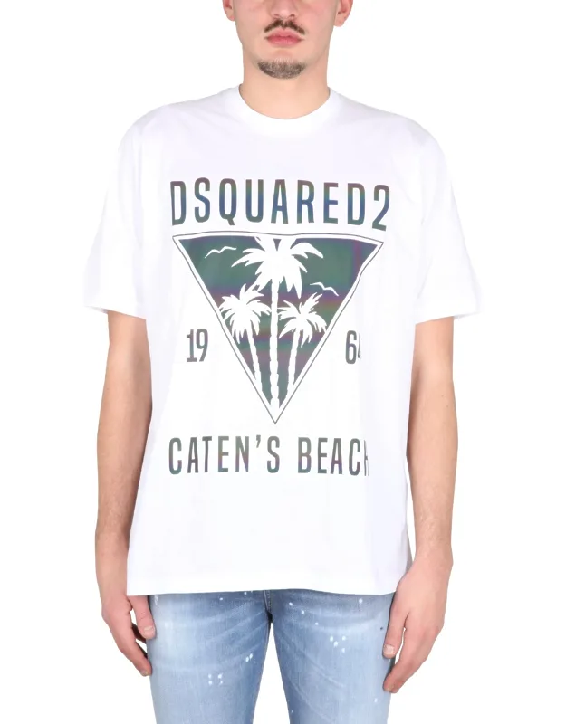T-shirt Caten's Beach 100% Cotton