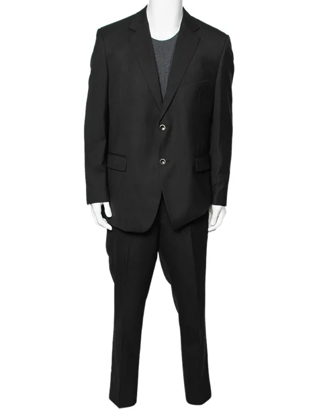 Vintage Wool Regular Fit Single Breasted Suit